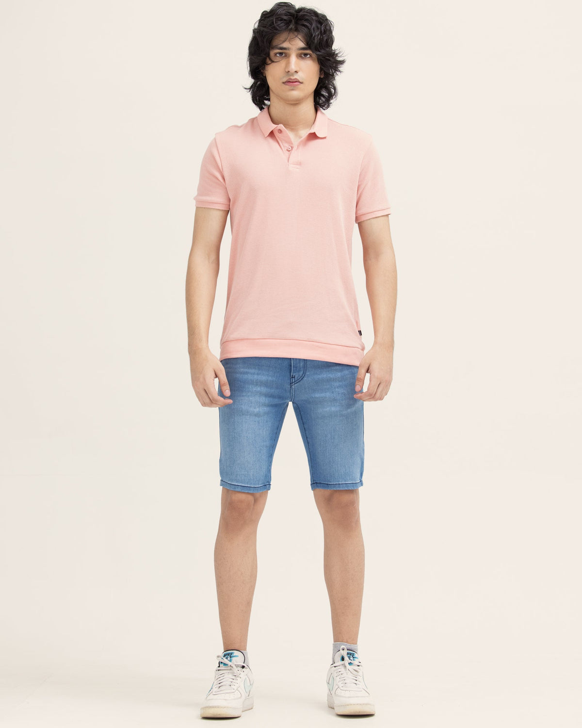 Men Solid Polo Tee - Engine - Buy Now