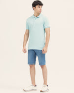 Men Solid Polo Tee - Engine - Buy Now