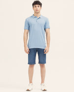 Men Solid Polo Tee - Engine - Buy Now
