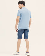 Men Solid Polo Tee - Engine - Buy Now