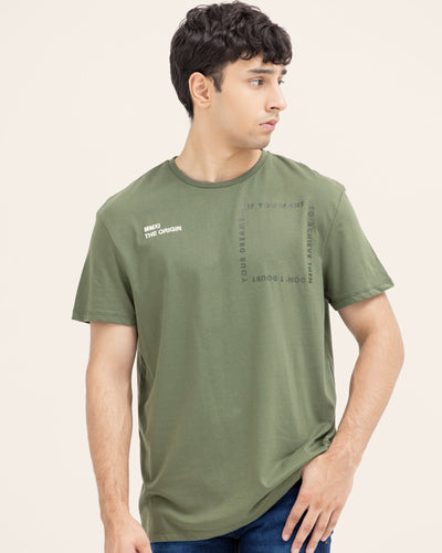 Men Graphic T Shirt