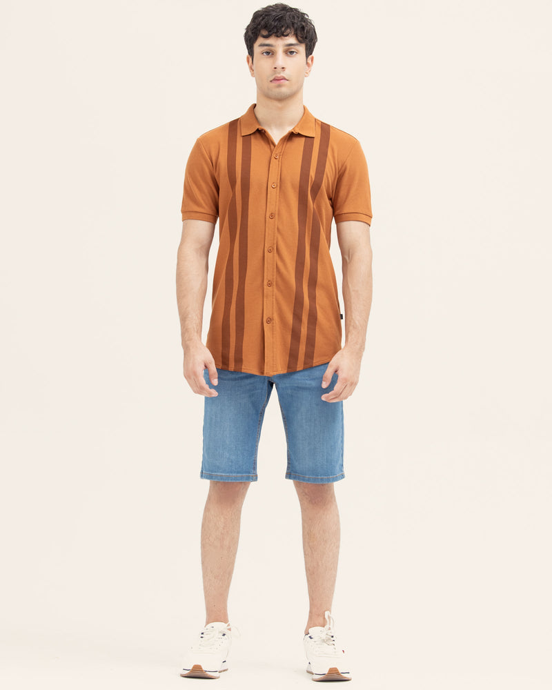 Men Striped Button Down - Engine - Buy Now