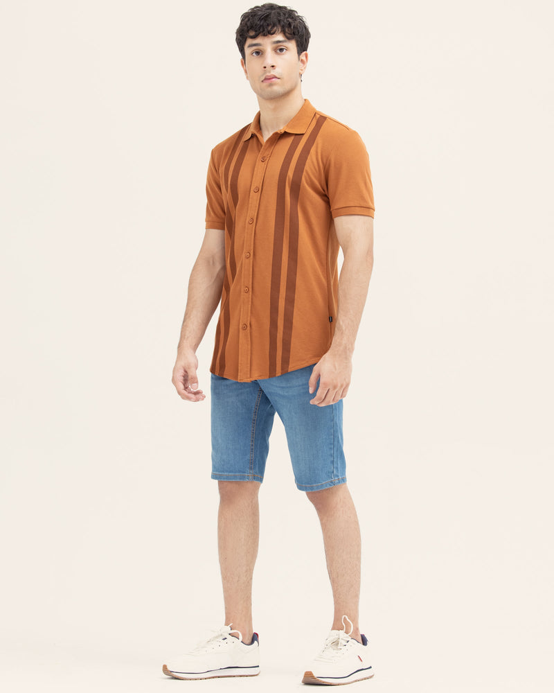 Men Striped Button Down - Engine - Buy Now