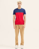 Men Color Block T Shirt - Engine - Buy Now