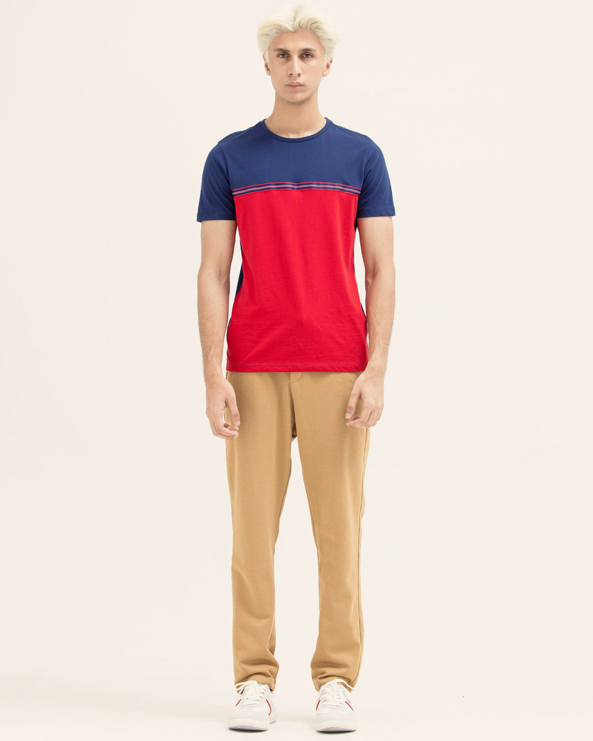 Men Color Block T Shirt - Engine - Buy Now