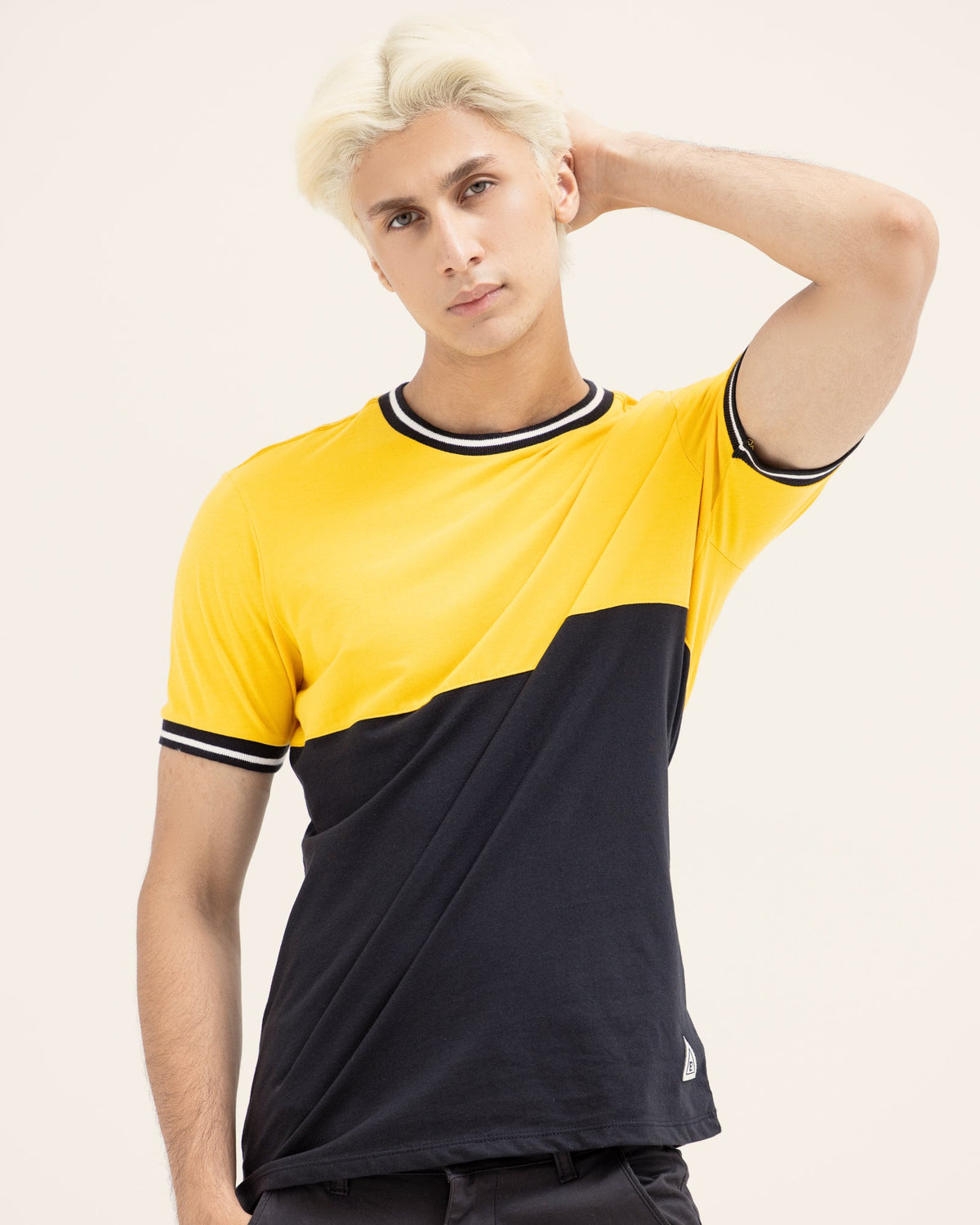 Men Color Block T Shirt - Engine - Buy Now
