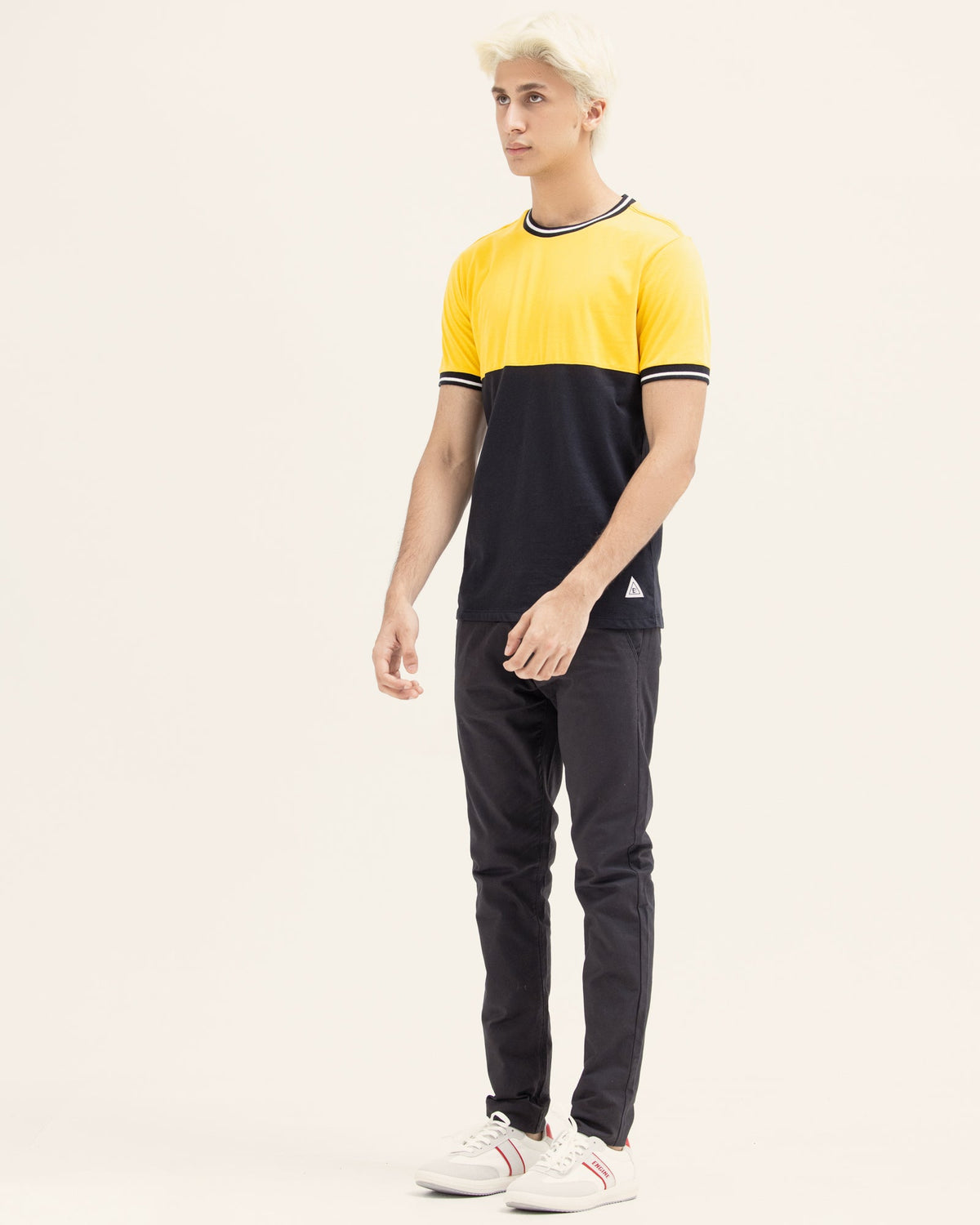 Men Color Block T Shirt - Engine - Buy Now