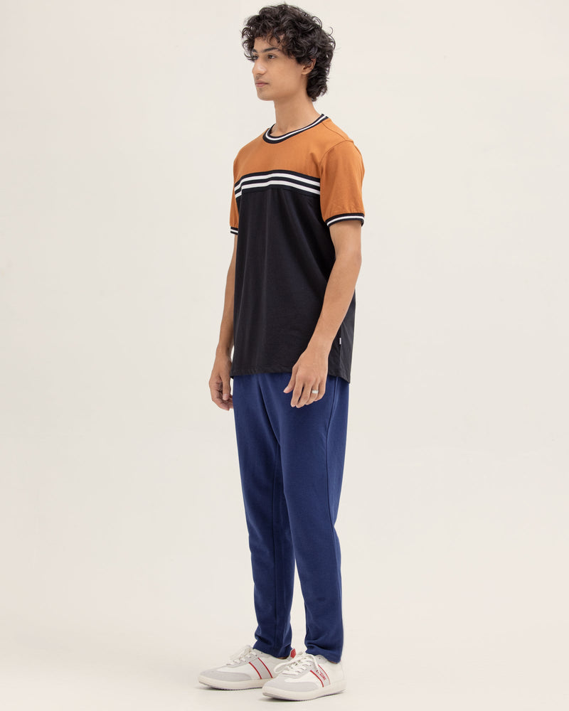 Men Color Block T Shirt - Engine - Buy Now