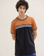 Men Color Block T Shirt - Engine - Buy Now