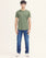 Men Green T Shirt For MEN - ENGINE