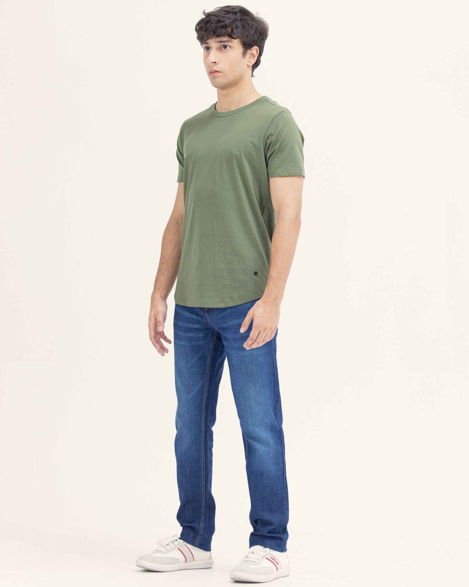 Men Green T Shirt - Engine - Buy Now