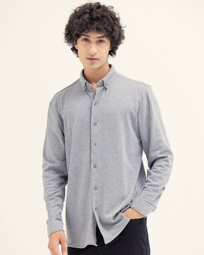 Men Basic Button Down