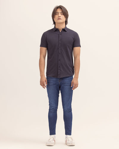 Men Plain Button Down