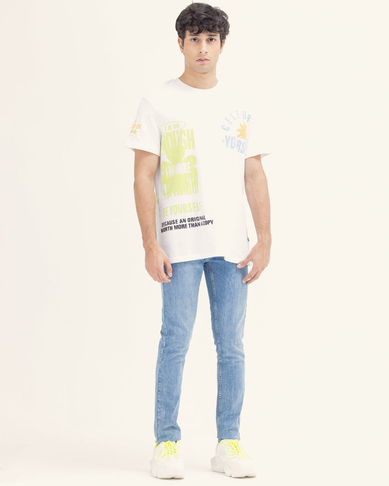 Men "Celebrate Yourself" T Shirt - Engine - Buy Now