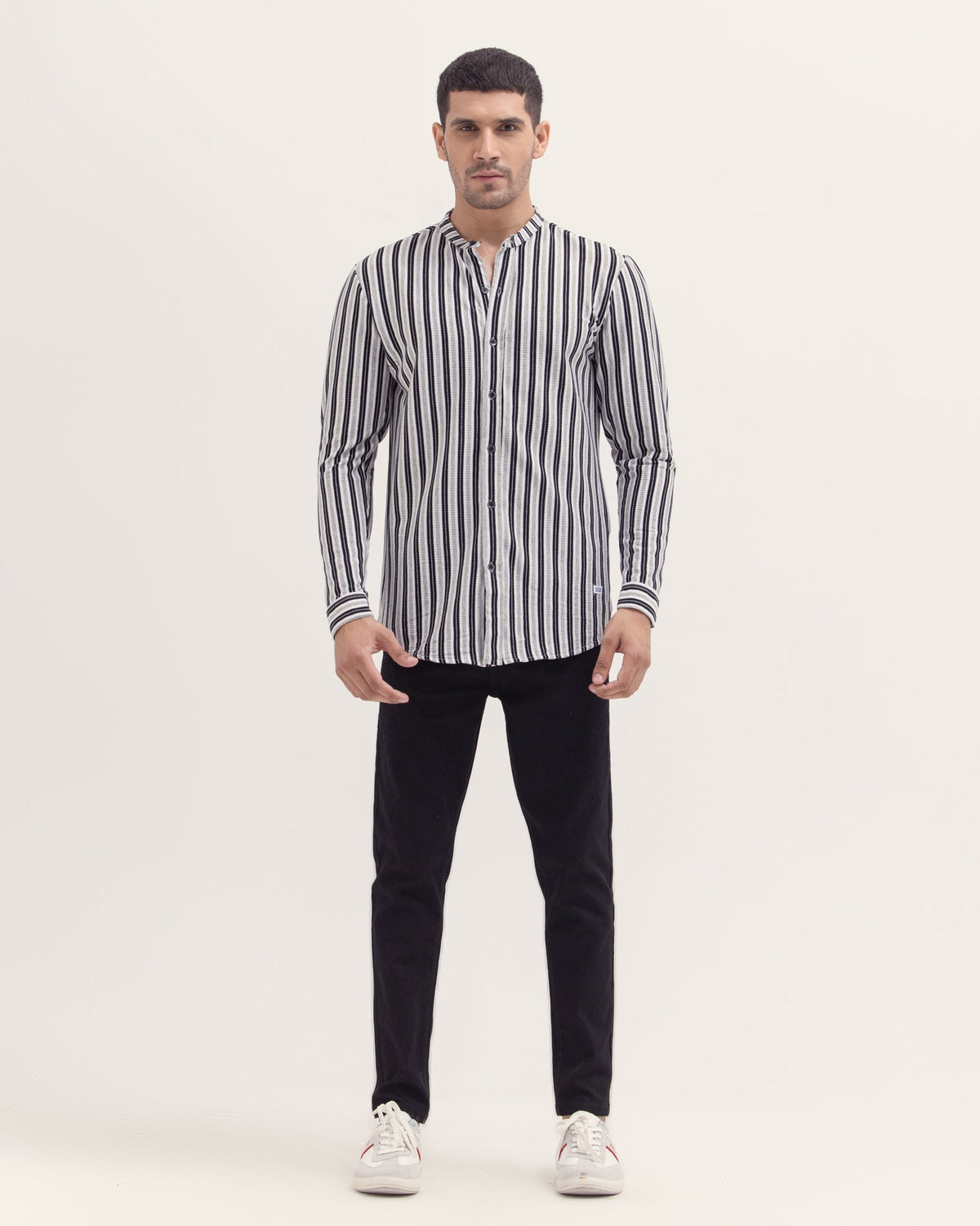 Men Striped Button Down - Engine - Buy Now