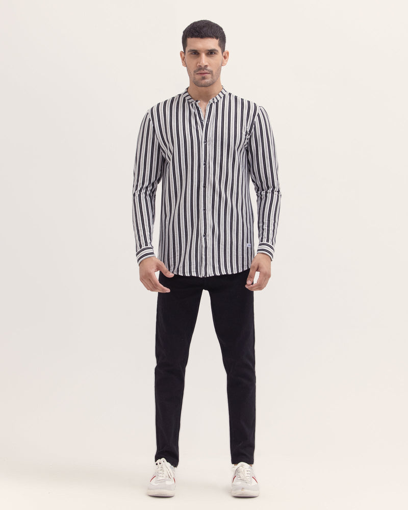 Men Striped Button Down - Engine - Buy Now