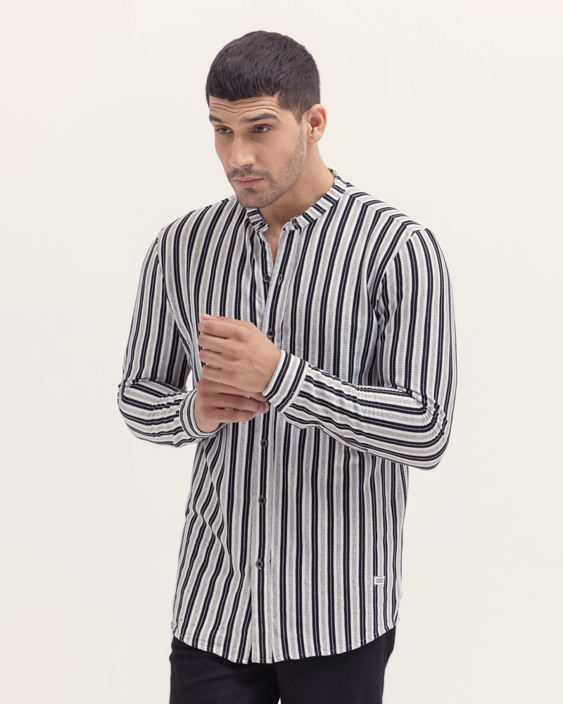 Men Striped Button Down - Engine - Buy Now