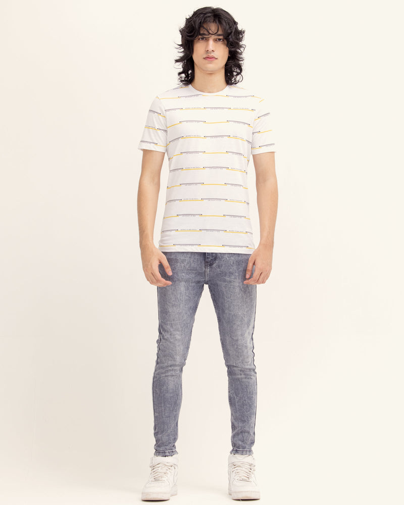 Men Printed T Shirt - Engine - Buy Now