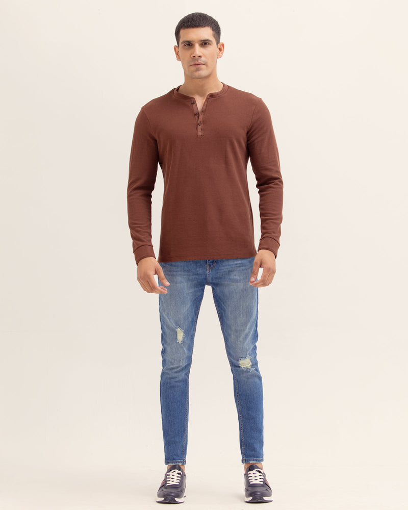 Men Basic Henley - Engine - Buy Now