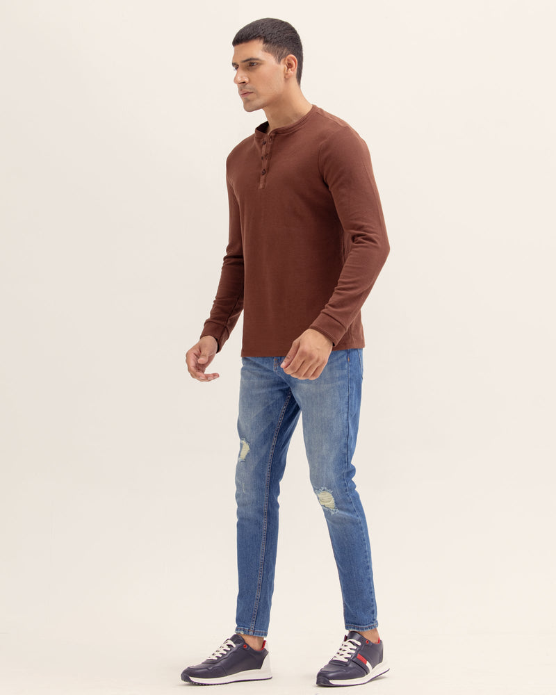 Men Basic Henley - Engine - Buy Now