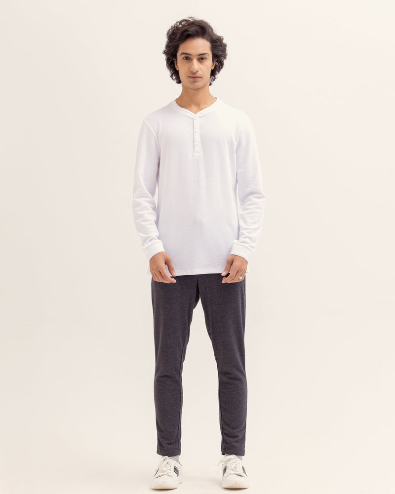 Men Basic Long Sleeves Henley - Engine - Buy Now