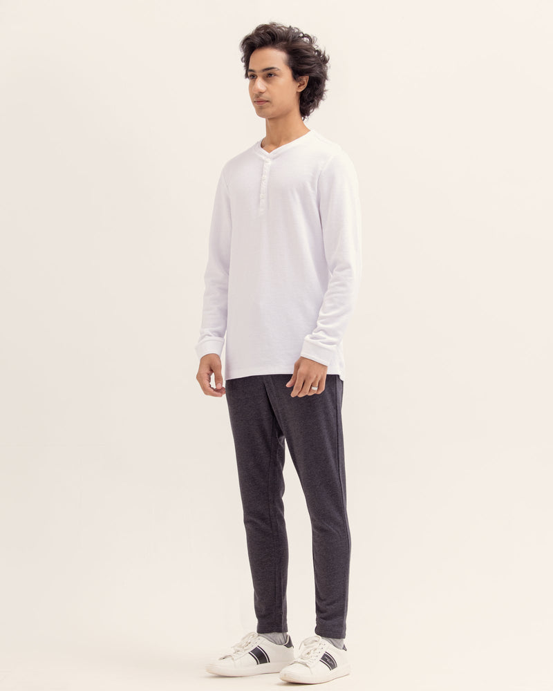 Men Basic Long Sleeves Henley - Engine - Buy Now