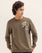 Men Olive Color Fashion Sweat Shirt For MEN - ENGINE