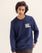 Men Navy Color Fashion Sweat Shirt For MEN - ENGINE