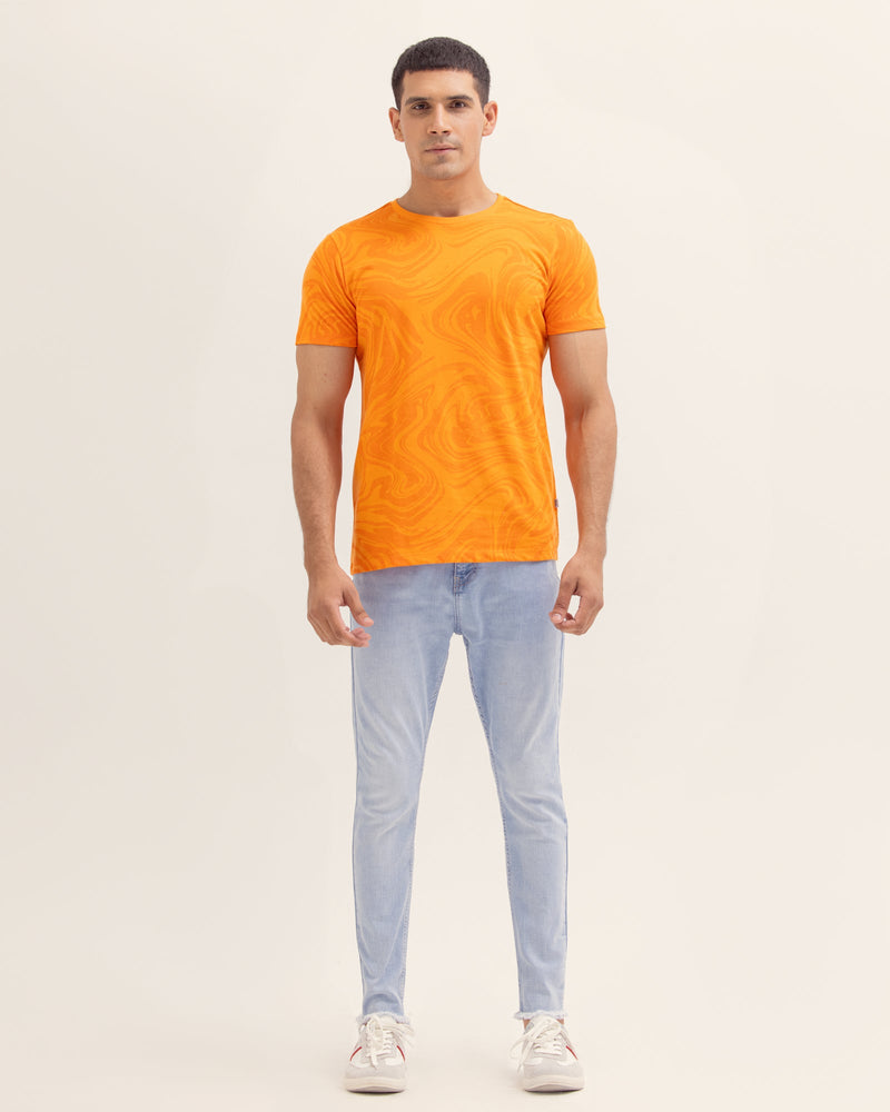 Men Printed T Shirt - Engine - Buy Now
