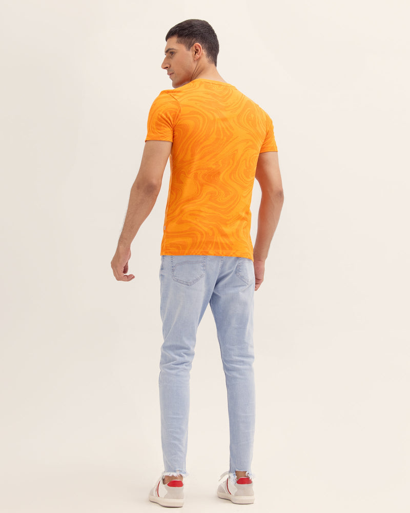 Men Printed T Shirt - Engine - Buy Now