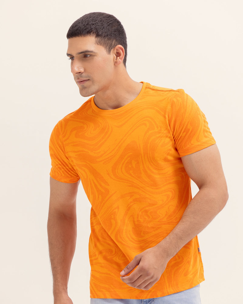 Men Printed T Shirt - Engine - Buy Now