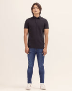 Men Solid Polo Tee - Engine - Buy Now