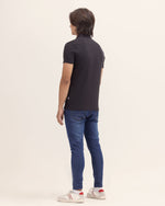 Men Solid Polo Tee - Engine - Buy Now