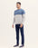 Men Color Block Sweat Shirt For MEN - ENGINE