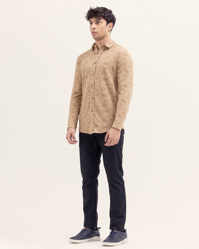Men Printed Button Down