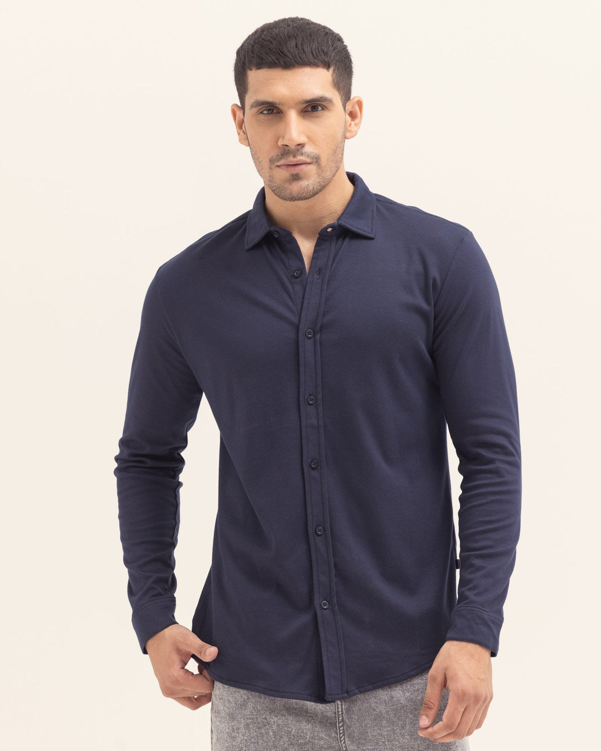 Men Plain Button Down - Engine - Buy Now