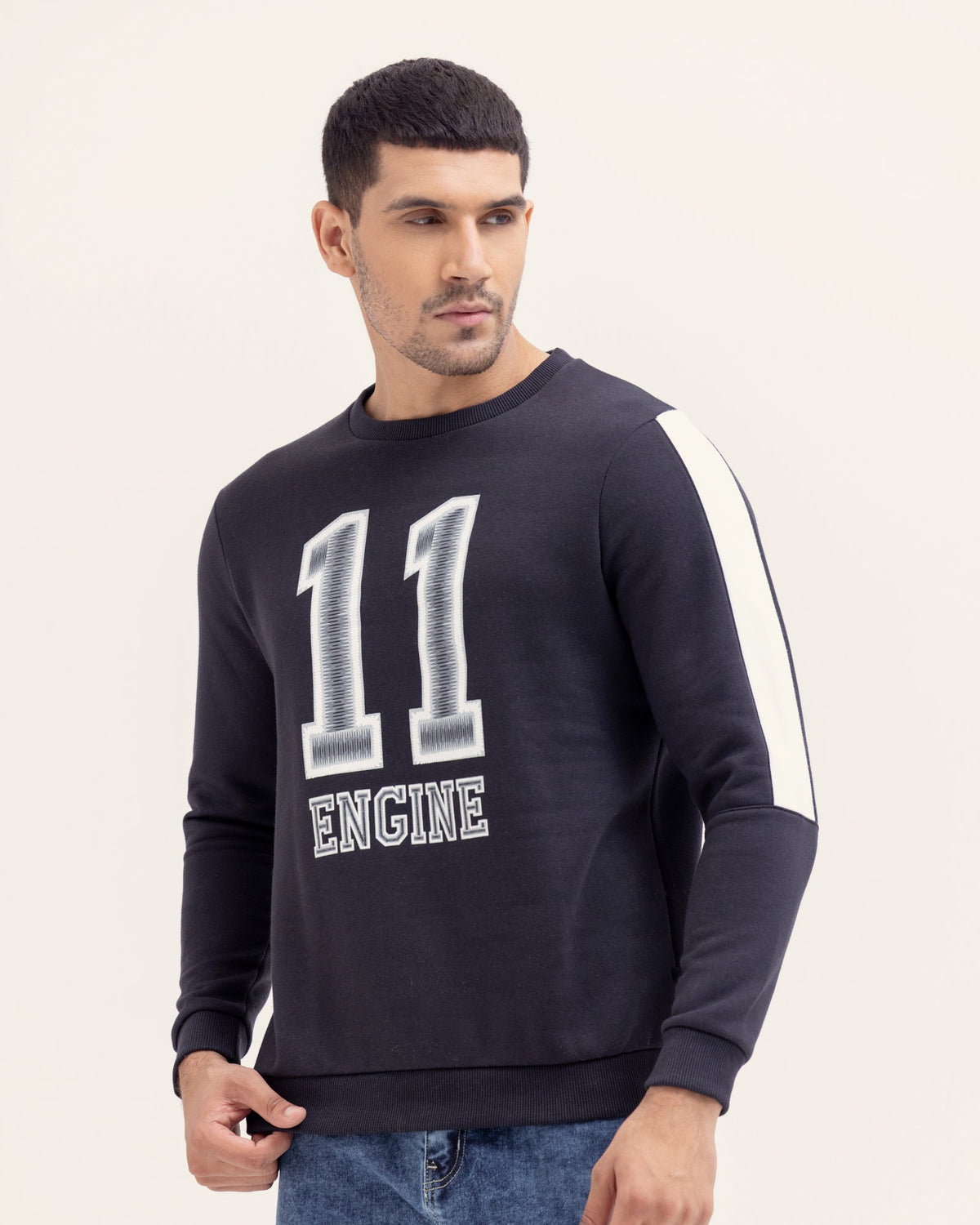 Men Fashion Sweatshirt - Engine - Buy Now