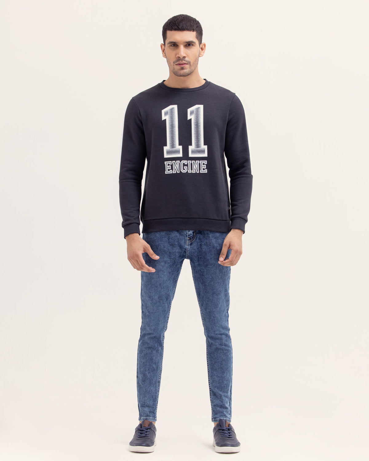 Men Fashion Sweatshirt - Engine - Buy Now