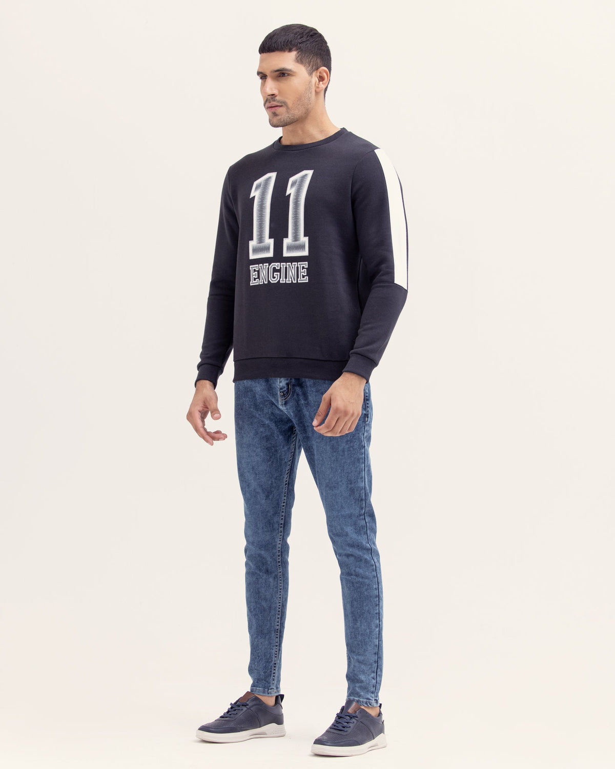 Men Fashion Sweatshirt - Engine - Buy Now