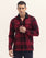 Men Maroon Color Fashion Long Sleeve Button Down For MEN - ENGINE