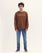 Men Brown Color Sweat Shirt For MEN - ENGINE