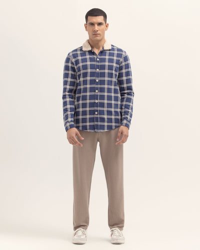 Men Long Sleeve Button Down