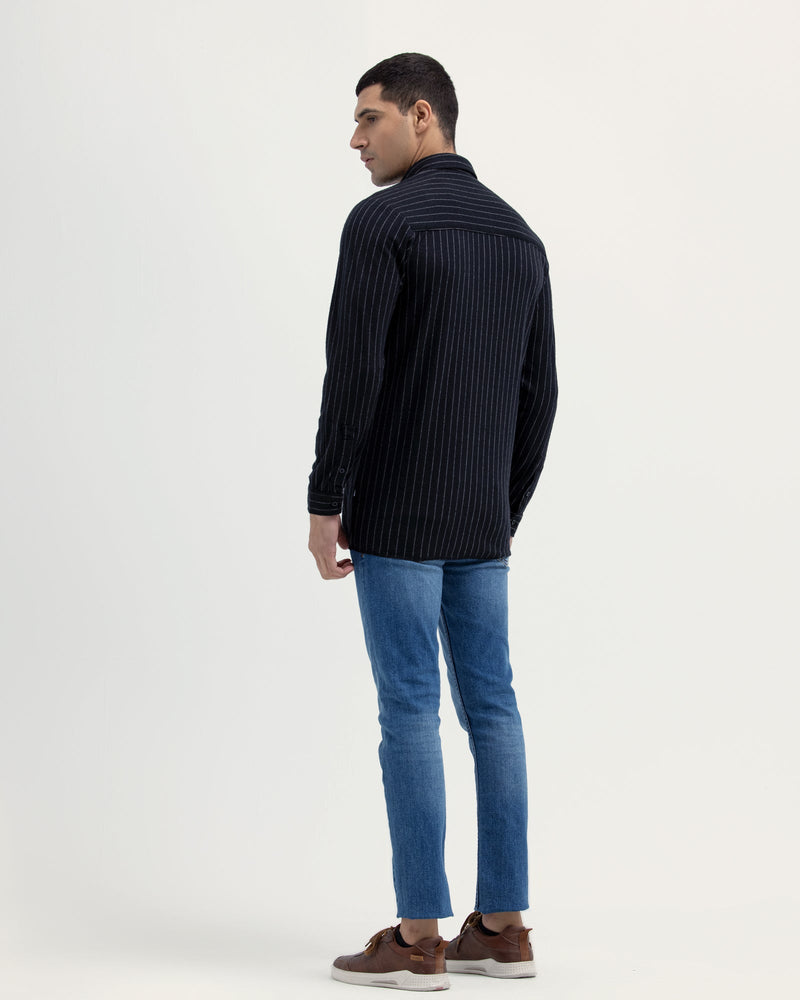 Men Striped Button Down - Engine - Buy Now