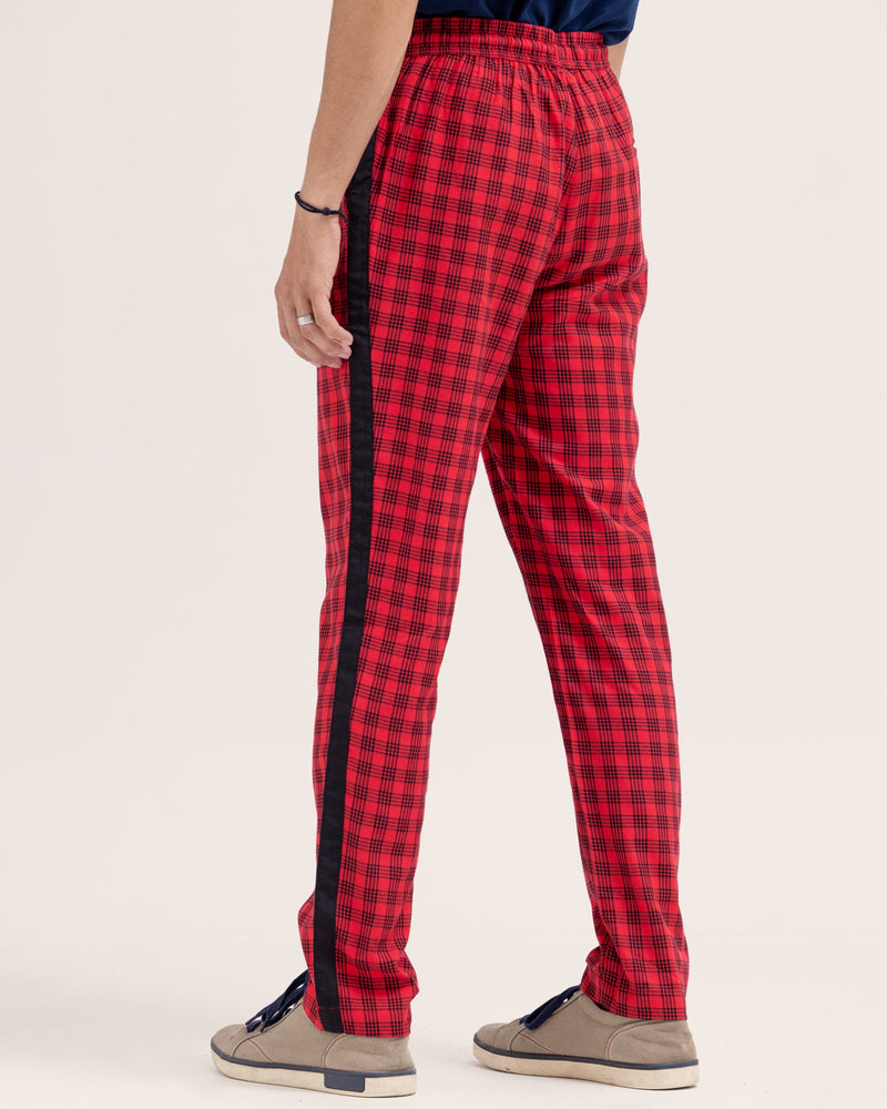 Men Plaid Trouser - Engine - Buy Now