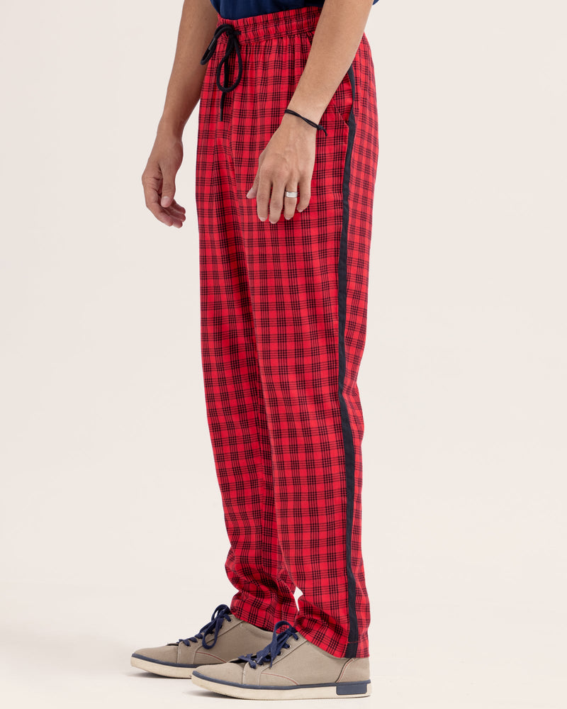 Men Plaid Trouser - Engine - Buy Now