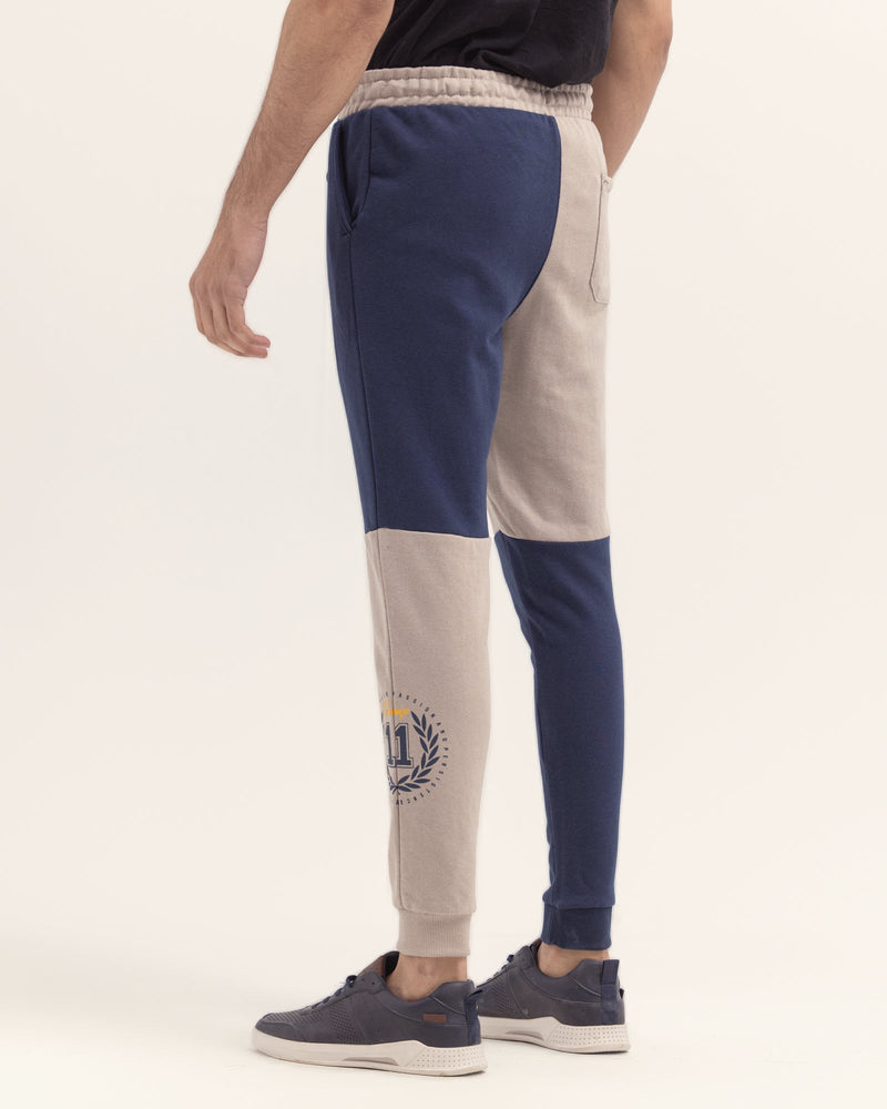 Men Color Block Trouser - Engine - Buy Now