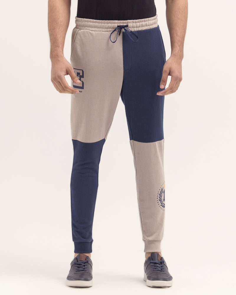 Men Color Block Trouser - Engine - Buy Now