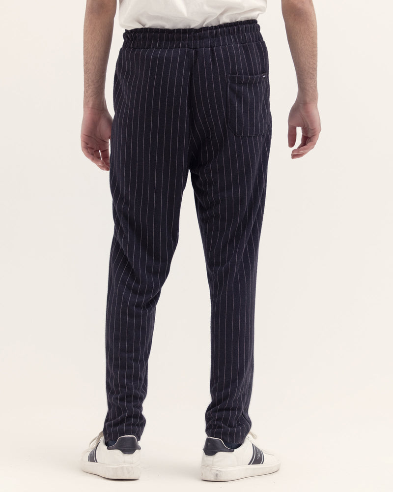 Men Black Printed Trouser - Engine - Buy Now
