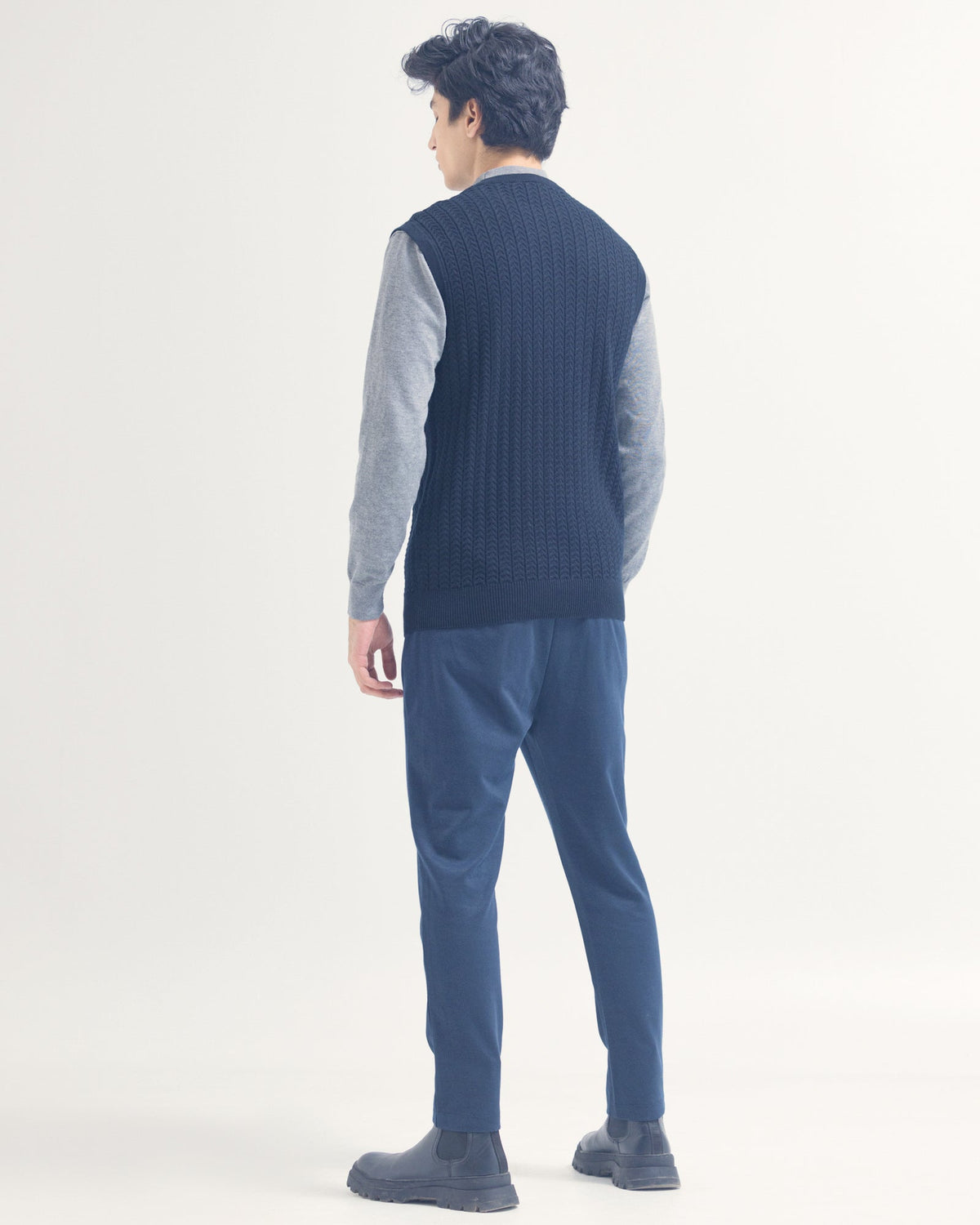 Men Sleeveless Sweater - Engine - Buy Now