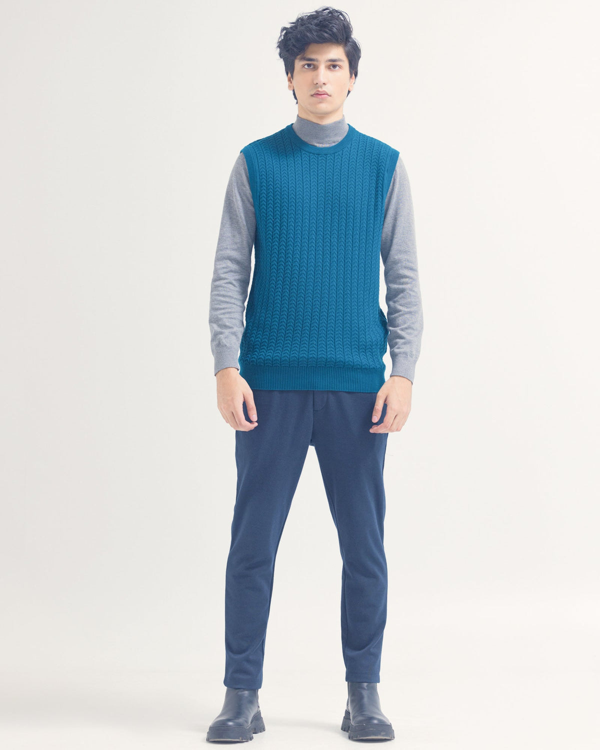 Men Sleeveless Sweater - Engine - Buy Now